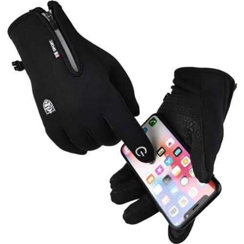 Warm Winter Touchscreen Thermal Warm Bicycle Ski Outdoor Camping Hiking Motorcycle Gloves Bike Sports Full Finger