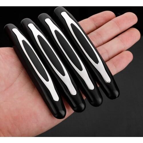 Car Door Edge Transparent Anti Scratch Protection Strips Rearview Mirror Anti-collision Protector Sticker Bumper Scuff Plate Bar