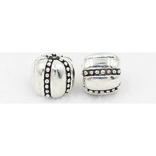 DIY silver clasp European Charm bracelet jewelry accessories Fastener positioning buckle bracelet slip pumpkin