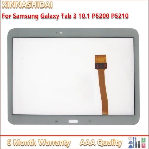 10.1'' For Samsung Galaxy Tab 3 GT-P5200 P5200 P5210 Tab3 Touch Screen Panel Digitizer Assembly Front Glass