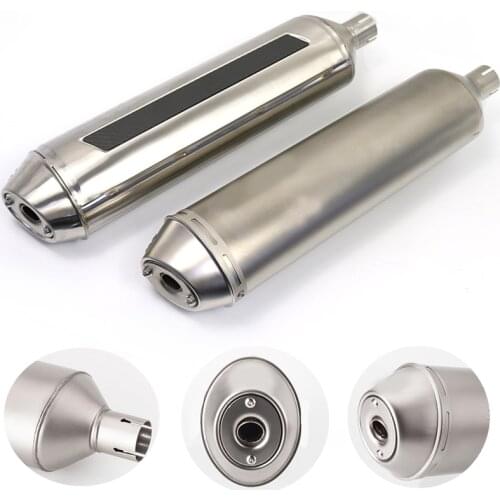40mm Motorcycle Universal Exhaust Pipe Exhaust Muffler Pipe Killer For Kawasaki J125 J300 Vespa GTS 250 GT 125