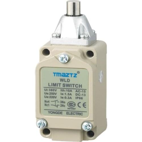 Waterproof , Oil and Pressure Proof Limit Switch WLD Micro Switch 10A Double Reed Design Aluminium Alloy Ce One Year M20x1.5
