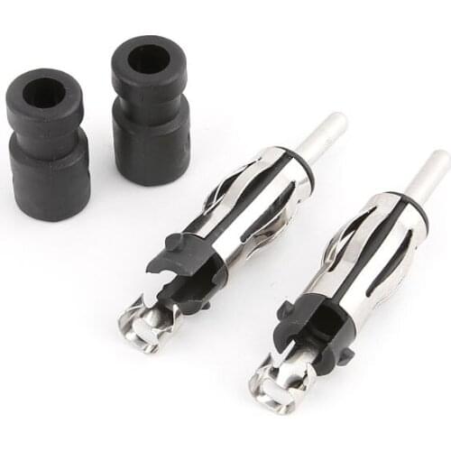 5pcs Car CD Radio Male Aerial Antenna Plug Adapter Plastic Handle Connector