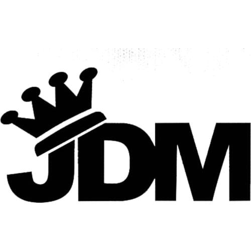 Car Decal Japanese JDM crown window personality cool interesting diesel car car motorcycle exterior accessories Vinyl Sticker