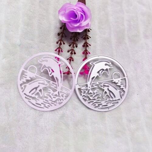 Dolphin Metal Cutting Dies for DIY Scrapbooking Album Paper Cards Decorative Crafts Embossing Die Cuts