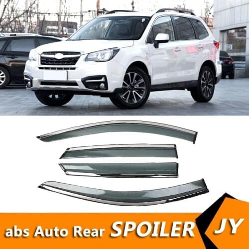 For Subaru Forester 2017-2018 Window Visor Vent Shades Sun Rain Deflector Guard For Subaru Forester Auto Accessories 4PCS/SET