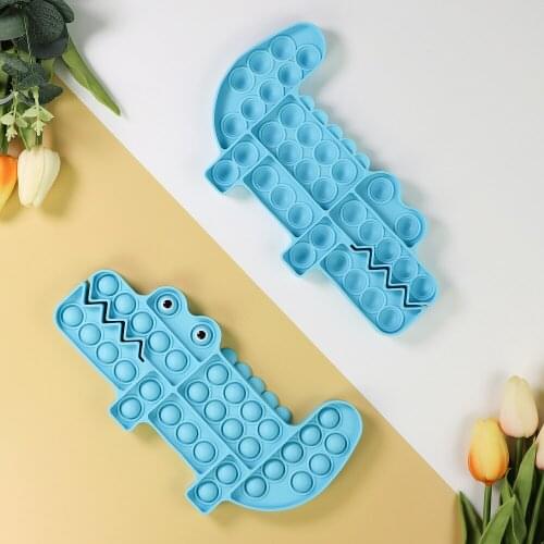 Pop Fidget Reliver Toys for Children Rainbow Elephant Game Toys Gift for Adult Relieve Decompression Kawaii Mini Toys