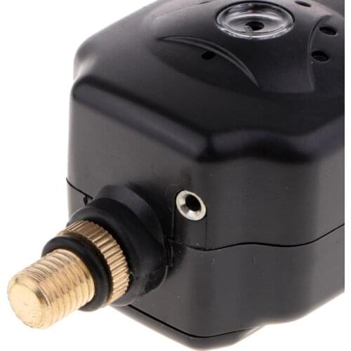 3pc Fishing Bite Alarm Indicator Fishing Rod LED Sound Alarm for Fishing Rod