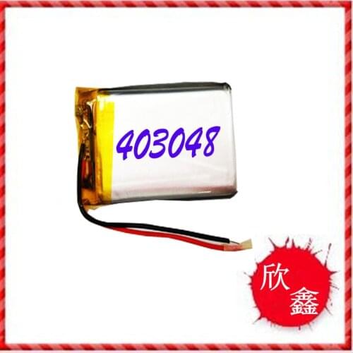 MP3 battery /MP4 battery 043048 600mAh 3.7V new polymer battery A product core Rechargeable Li-ion Cell