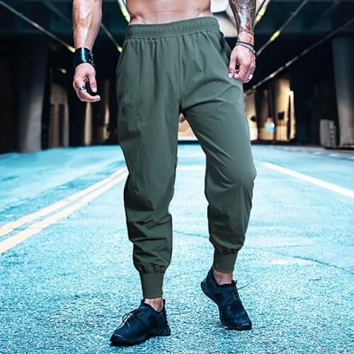 New Brand Mens New Joggers Casual Pants Fitness Sportswear Fashion Skinny Sweatpants Trousers Black Gyms Jogger Track Pants