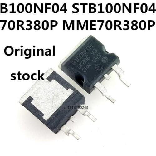 Original New 5PCS/ B100NF04 STB100NF04 70R380 TO-263 TO263