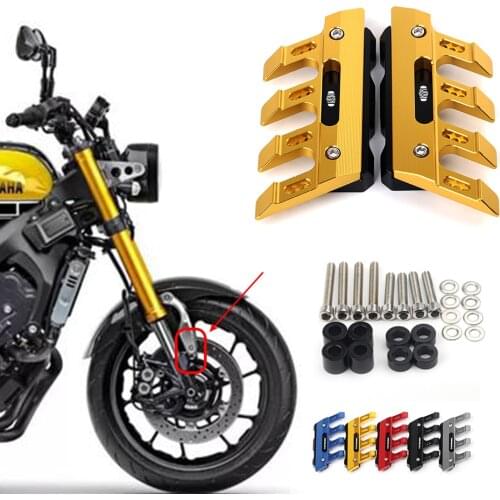 Motorcycle Front Fender Side Protection Guard Mudguard Sliders For YAMAHA XSR900 XSR700 XSR155 XSR 900 700 Accessories universal