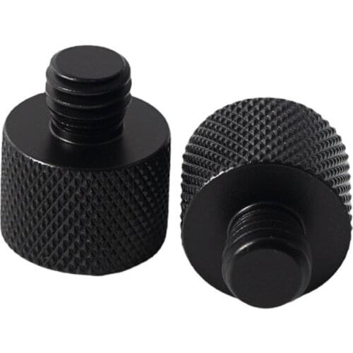 1pcs Aluminum Alloy 5/8 to 1/4 Adapter Screw Connector For Tripod Stand Level Rangefinder Bracket Converter Camera Accessories