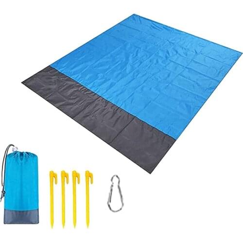 Beach Blanket Large Beach Blanket Waterproof Sandproof Beach Blanket 79x83Inch Mat for Travel Camping Hiking