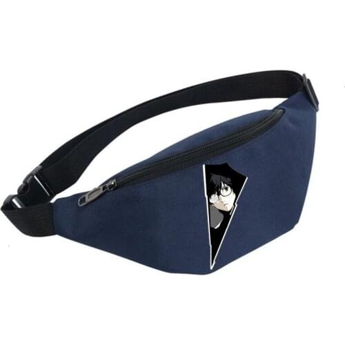 Belly Bags Unisex Fanny Pack women Belt Waterproof Chest Handbag Waist Bag Ladies Waist Pack For anime Persona