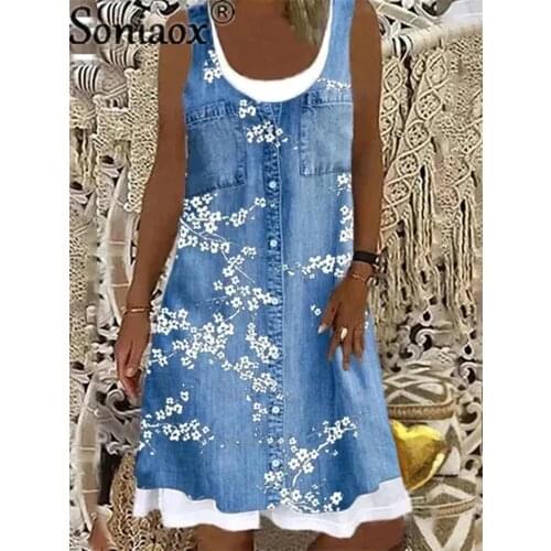 Soniaox Open Summer Dresses