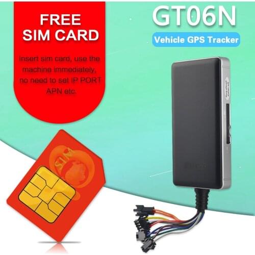 Internal GPS and GSM antennas GPS Car Tracker GT06N Realtime tracking device Hand Held Use GPS Car Tracker