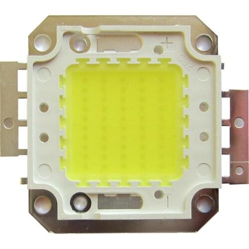 1pcs 30mil 50W Warm White 3000K Natural White 4500K Pure White 6500K Cold White 10000k-30000k Bulb Chip Lights Lamp Part