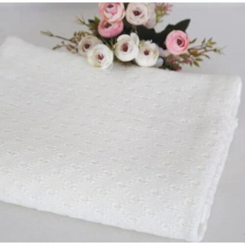 White Newborn Photography Backdrop Blanket Stretch knit Blanket for Photo Shoots Textured Baby Posing Backdrops Background Cover