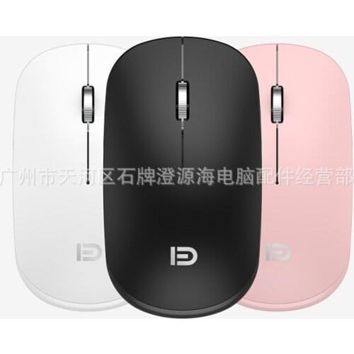 Wireless Optical Mouse Laptop Wireless Mouse Home Business Office Metal Wheel Gaming Mouse