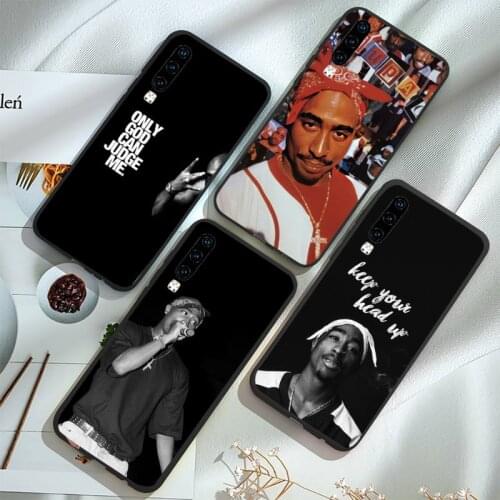 2pac Tupac Phone Case For Huawei P20 P30 P40 lite Pro P Smart 2019 Mate 10 20 Lite Pro Nova 5t