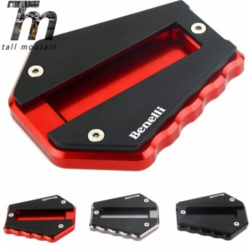 For Benelli TRK502 TRK 502 Free&Fast shipping Motorcycle CNC Brand New Side Stand Enlarger Plate Kickstand Enlarge Extension