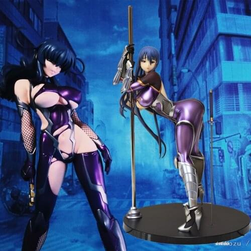 Japan Anime QueenTed Taimanin Yukikaze 2 Akiyama rinko PVC Action Figure Toy Sexy Girl Figure Audlt Collection Model Doll Gifts