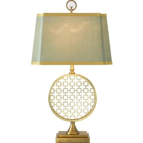 Europe modern crystal iron table lamps for bedroom bedroom lamp lampe de bureau living room lamp bedside lamp