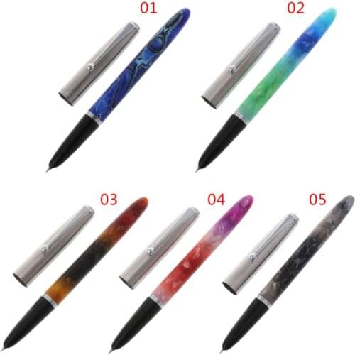 Jinhao 51A Luxury Men Fountain Pen Business Student 0.38mm Extremely Fine Nib Calligraphy School Office Supplies Writing Tool