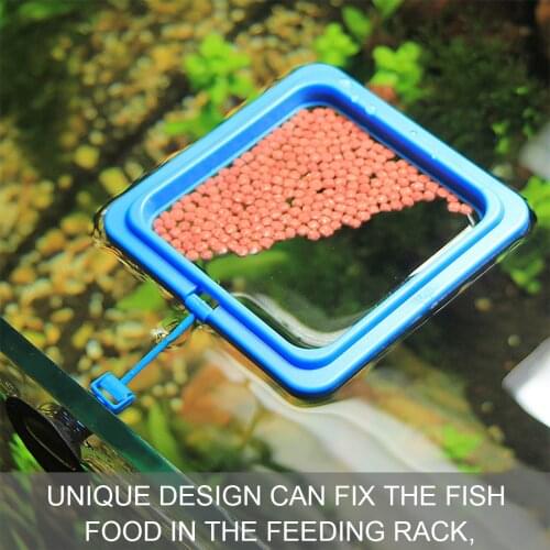 Fish Feeding Aquarium Fish Tank Ring Feeder Station Floating Food Water Plant Circle Ring Aquarium Fish Food Feeding Ring