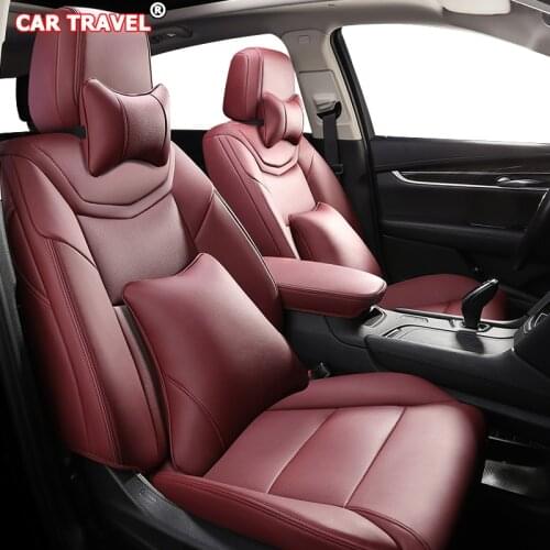 CAR TRAVEL Custom Leather car seat cover For PEUGEOT 206 207 301 307 408 308 308s sw 508 3008 2008 4008 5008 407 607 car seats