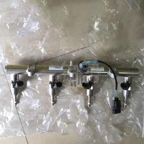Engine Injector Pipeline Injector Bracket Fer rari Injector Rail Engine Injection Valve Throttle Distribution Valve Controller