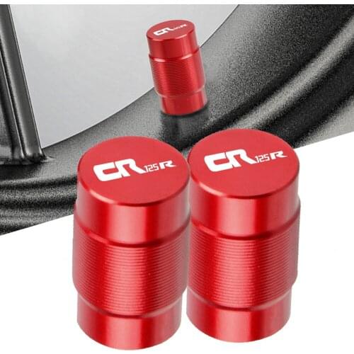 Motorcycle CNC Vehicle Wheel Tire Valve Air Port Stem Caps Cover For HONDA CR125R CR 125R CR125 R CR 125 R 1992-2007 2006 2005