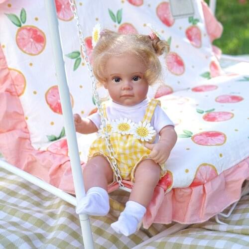 ADFO 12 Inches Reborn Baby Maggi 30cm Full Vinyl Washable Handmade Dolls Realistic Companion Toys Silicone LoL Gift For Girl