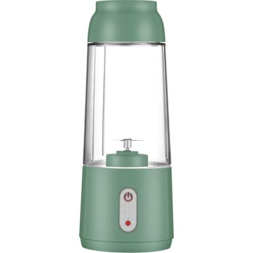 Mini Travel-Cup Blender Kitchen Appliances Small Juice Machine Rechargeable 300ML ABS Portable Cordless Lid Electric Juicer