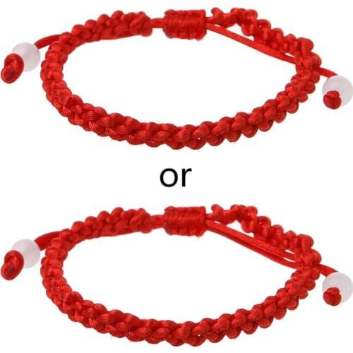 Handmade Lucky Kabbalah Red String Braided Friendship Bracelets Fashion Jewerly