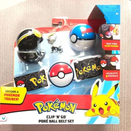 Pokmones Clip 'N' Go Pok - Juego de cinturn y accesorios para Pokmones