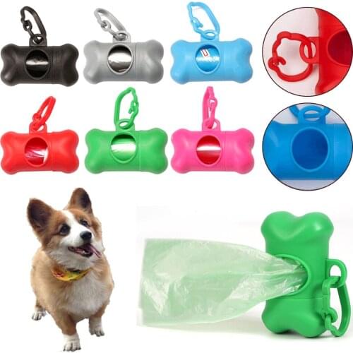 Pet Dog Waste Bag Portable Dispenser For Dog Waste Bag Holder Puppy Dog Poop Scooper Bags Pet Dogs Pooper Scooper Pets Supplies