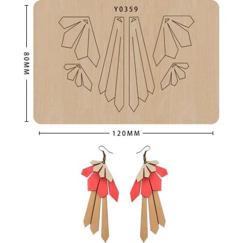 Cutting Dies Wood Diy Earring New Die Cut &Wooden Dies Suitable For Common Die Cutting Machines On The Market