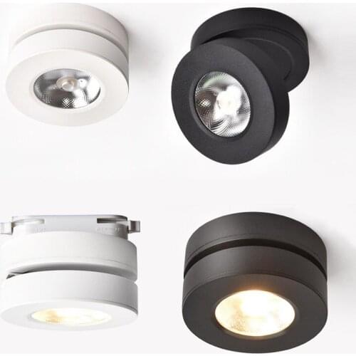 Foldable Rotation LED Ceiling Spot Lights 5W 7W 10W LED Downlight Surface Mounted for For Kitchen Bathroom Light