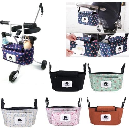 Baby Essentials Diaper Purse Stroller Organizer Bag for Mom and Baby Carriage Waterproof Large Accessories Mummy Pram Cart Bag