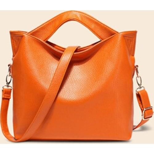 Wings Bag commuter bag female white-collar portable female bag European and American fashion calf leather shoulder messenger bag