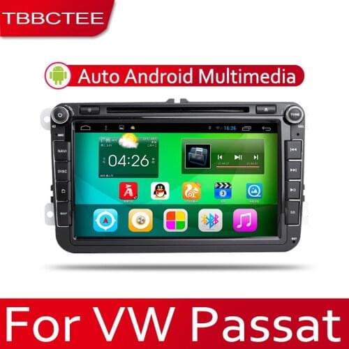 TBBCTEE Car Android System 1080P IPS LCD Screen For Volkswagen VW Passat B6 2005~2010 Car Radio Player GPS Navigation WiFi DVD