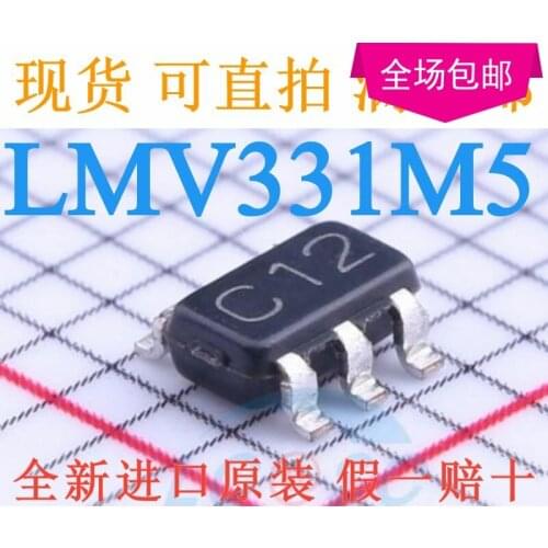 In Stock 100% Original New LMV331M5X/NOPB C12 SOT23-5 LMV331