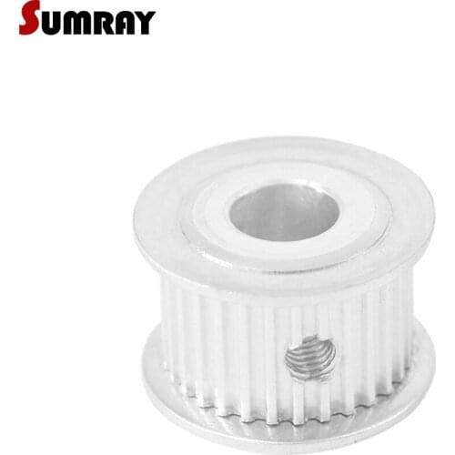 SUMRAY MXL 36T Timing Pulley 5/6/6.35/7/8/10/12mm Inner Bore Toothed Pulley Wheel 7/11mm Width CNC Belt Pulley for CNC Machine