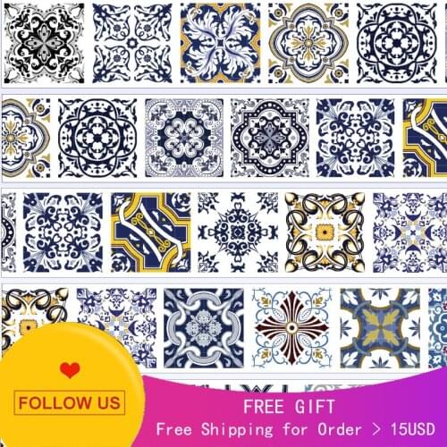 1 Loop Tile Element Decorative Journal Adhesive Washi Tape Sample