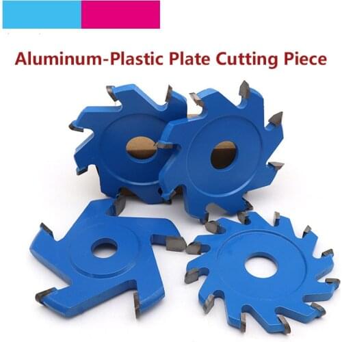 1pcs 95mm V/U Type Tray Saw Blade 20mm Aperture Aluminum Composite Plate PVC Wood Cutting Disc Angle Grinder Tray Blade