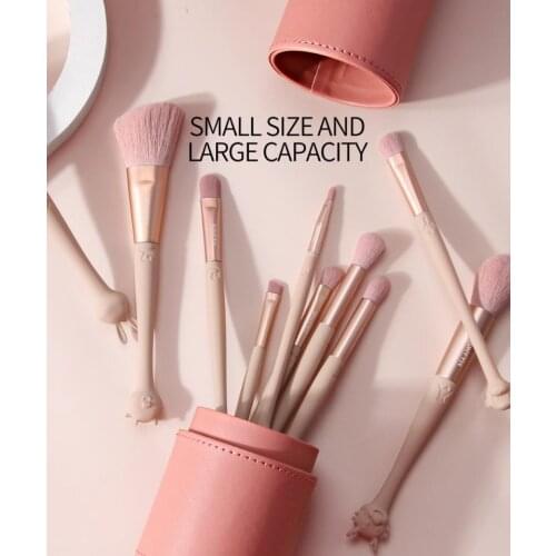 1Pcs New Round Makeup Brush Bucket Large Capacity Storage Bucket Beauty Tools Cosmetic Storage Bucket