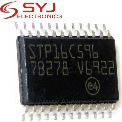 10pcs/lot STP16C596 16C596 TSSOP-24 In Stock