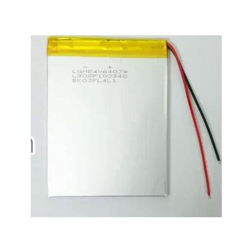 3.7V 4000mAh Tablet PC batteries each brand flat polymer lithium battery 4085100 Rechargeable Li-ion Cell Rechargeable Li-ion Ce